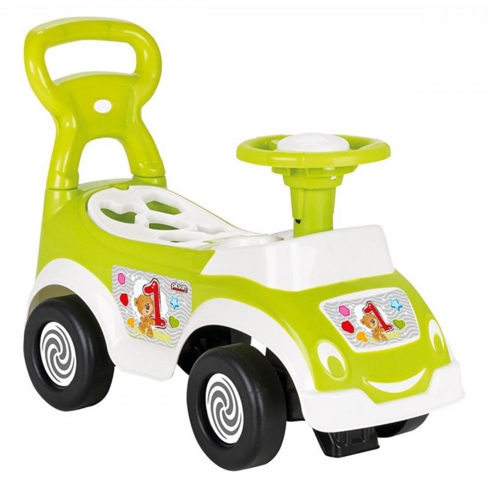 Pilsan Shape Sorter Car - Masinuta verde pentru copii