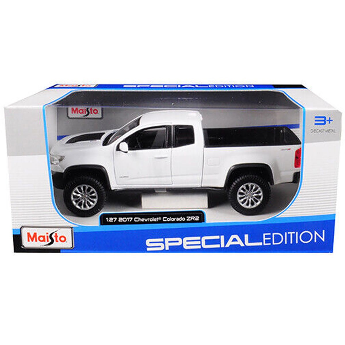 Masinuta Maisto Chevrolet Colorado ZR2 1:27 Alb