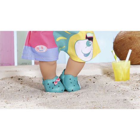 Papucei cu insigne Baby Born 43 cm - Modele Colorate - imagine 7