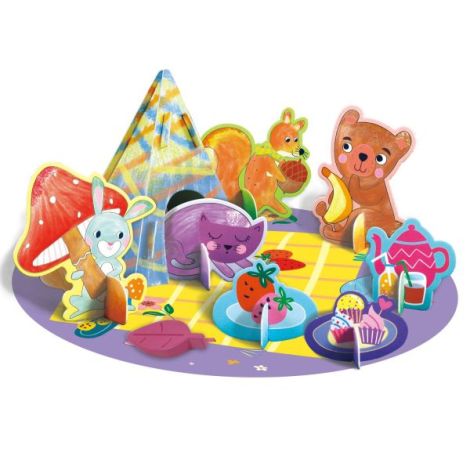Avenir Kit La Picnic cu Creioane Colorate Spalabile - imagine 2