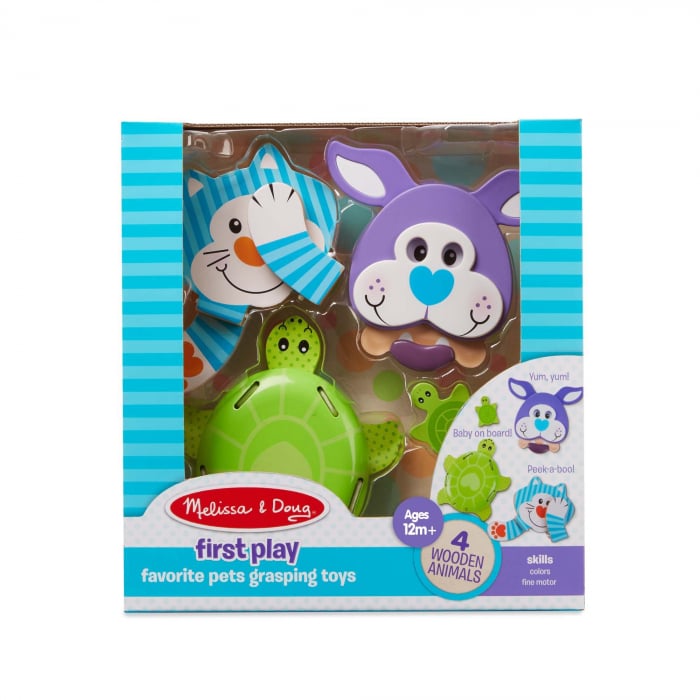 Set 3 jucării Melissa & Doug pentru mobilitate