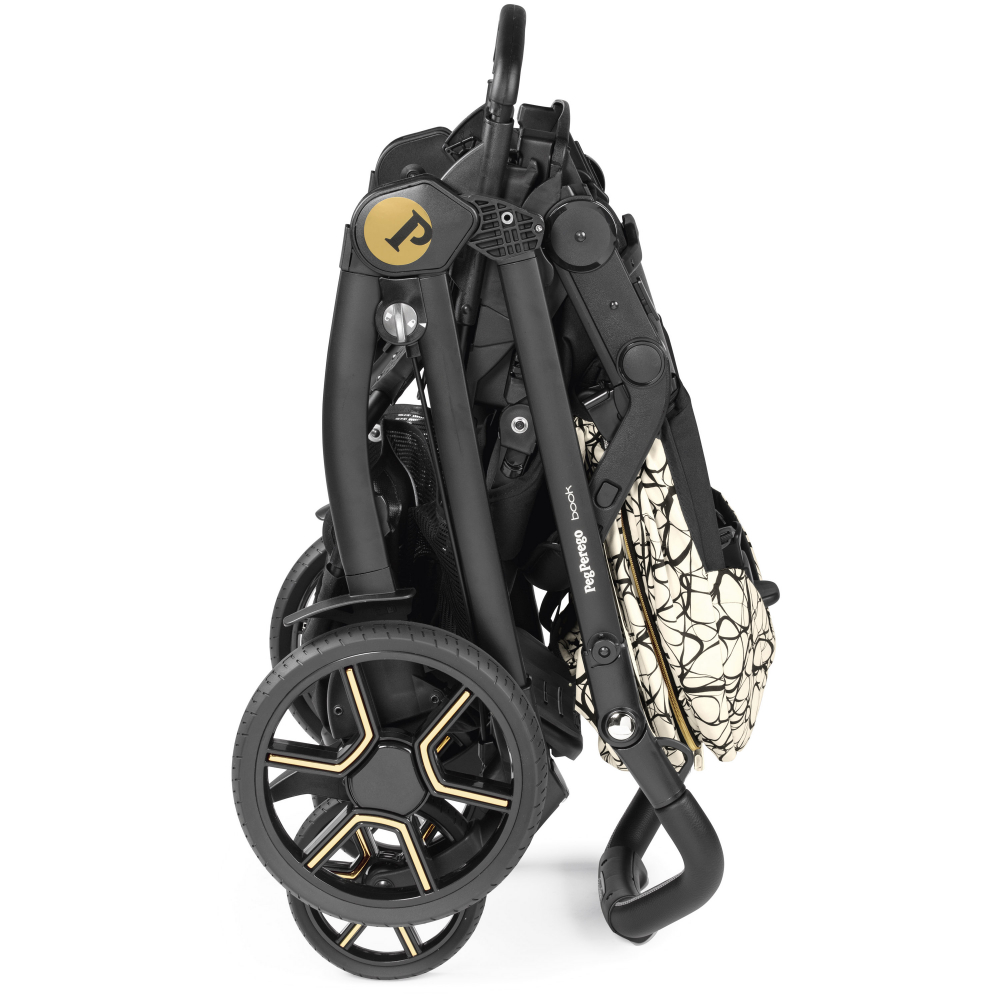 Carucior Peg Perego Book Graphic Gold - Siguranta si Stil - imagine 2