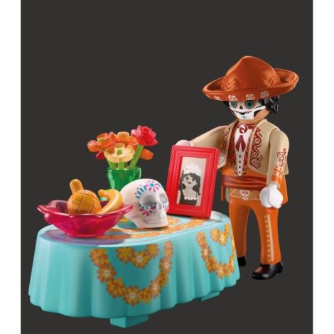 Playmobil Figurina Ziua Morților - Cultură Mexicană - imagine 5