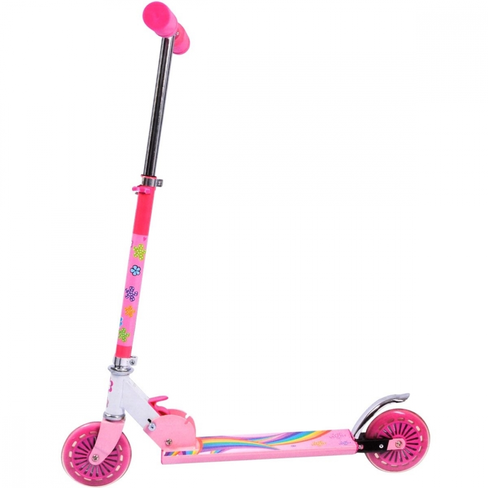 Trotineta Pliabilă Roz Sports Active 3-5 Ani