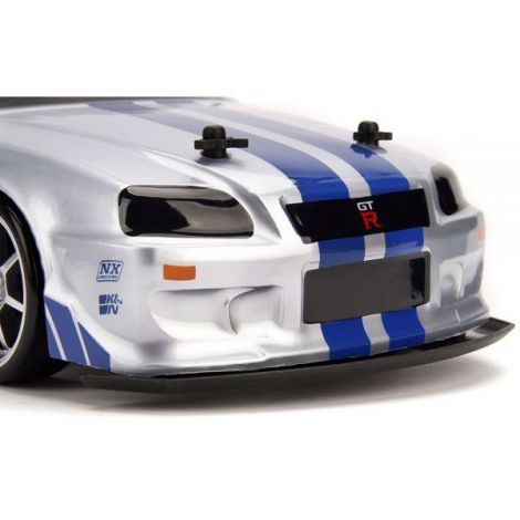 Jada Toys Nissan Skyline GTR RC Drift 1:10 - imagine 14