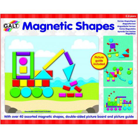 Set forme magnetice Galt, creativitate 3-6 ani