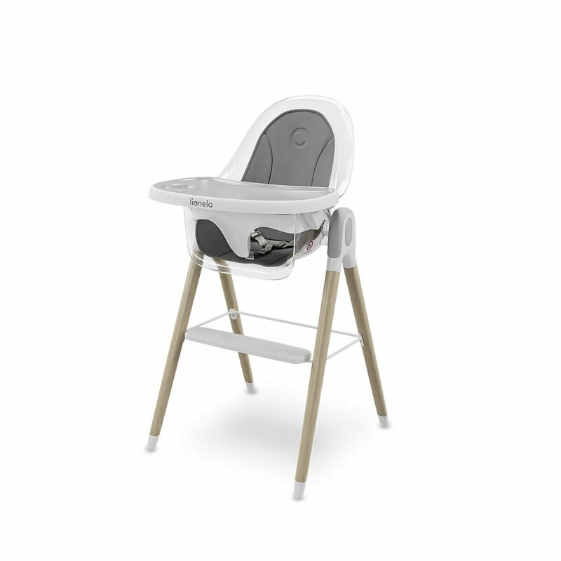 Scaun Masa Evolutiv Lionelo Maya, 3 Pozitii, Alb - imagine 8