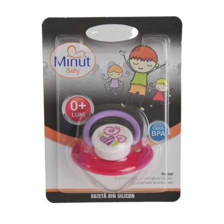 Suzeta Minut Baby 0+ Roz | Confort Siguranță - imagine 2