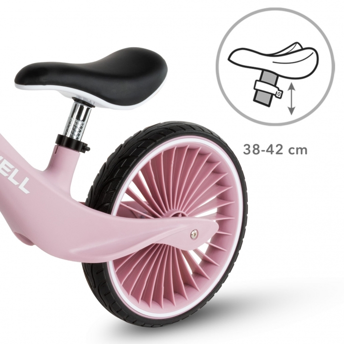 Kidwell NIX Roz - Bicicletă Fără Pedale Ușoară - imagine 4