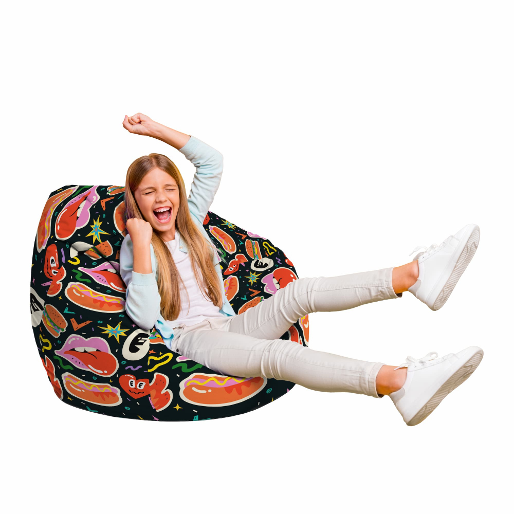 Fotoliu Puf Bean Bag Updeco Colaj - imagine 5