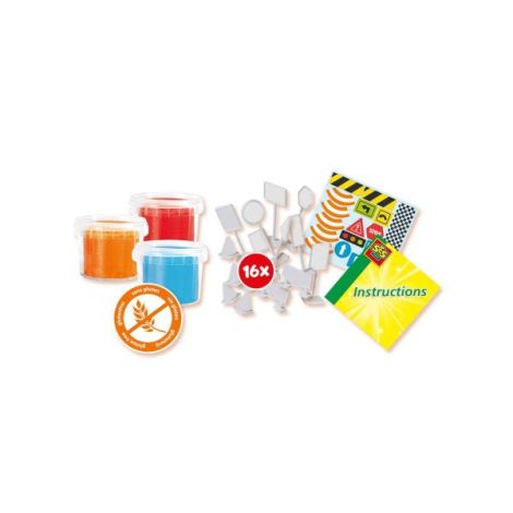 Set Creativ Ses Creative | Plastilină Semne Circulație - imagine 2
