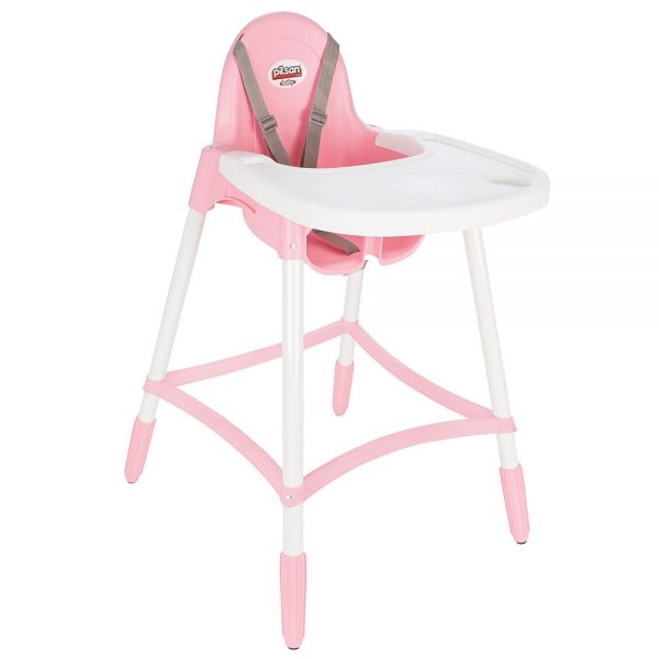 Scaun de masă Pilsan Star Pink, cu tavă