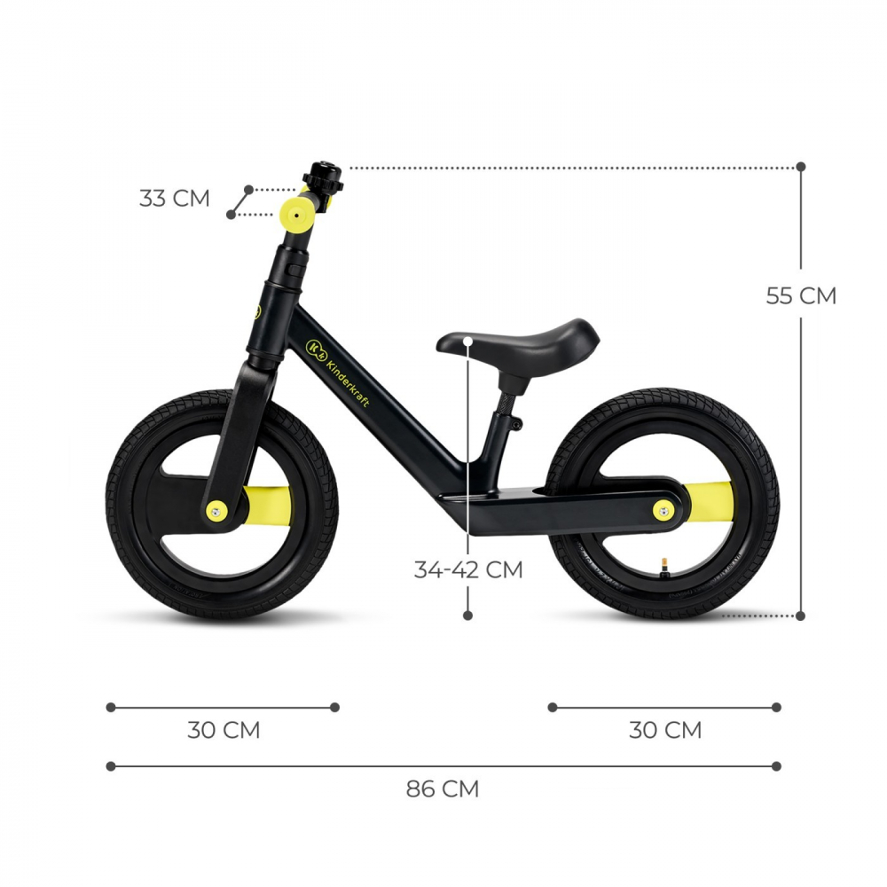 Bicicleta Kinderkraft Goswift | Învață Echilibrul - imagine 5
