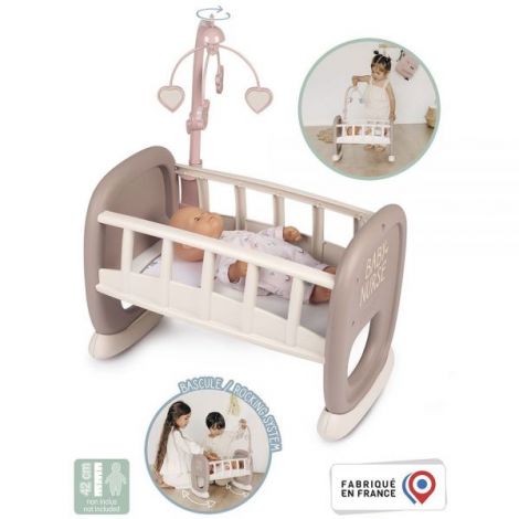 Leagan Smoby Baby Nurse cu carusel pentru papusi - imagine 2