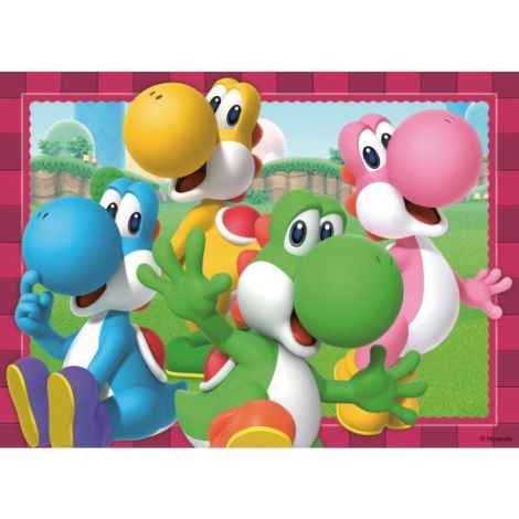 Puzzle Super Mario Ravensburger 4x100 piese - imagine 4