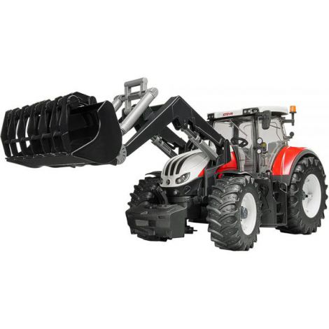 Bruder Tractor Steyr 6300 cu Încărcator Frontal - imagine 2
