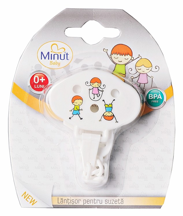 Lănțișor Suzetă Minut Baby, Anti-Pierdere