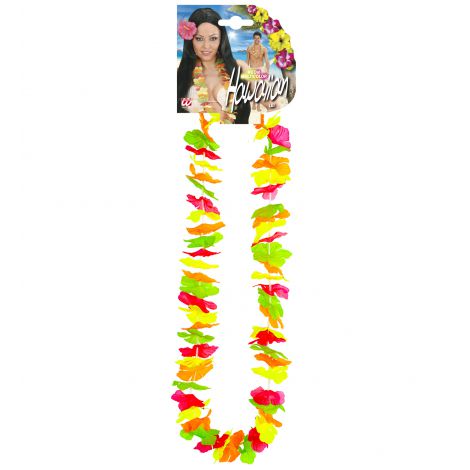 Ghirlandă Hawaii Neon pentru Petrecere | Widmann - imagine 2