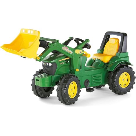 Rolly Toys John Deere Tractor cu Cupa Frontala