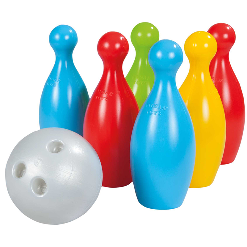 Set Bowling Midi Pilsan | Jucărie Exterior/Interior - imagine 5