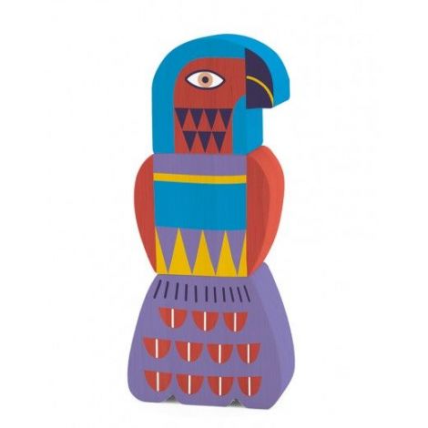 Zetribu Djeco - Figurine lemn totemuri - imagine 5
