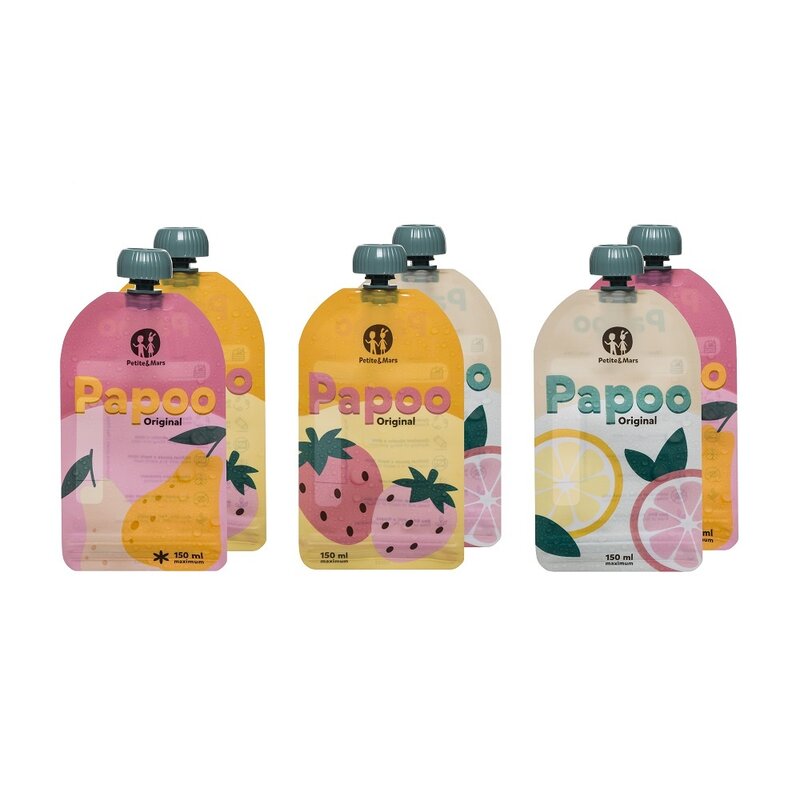 Pungi Papoo Reutilizabile 150ml - Petite&Mars