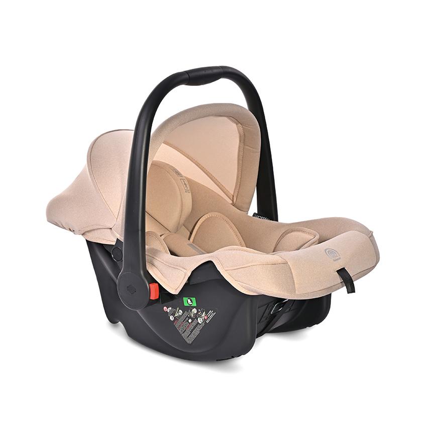 Scoica auto Lorelli Joy i-Size 40-85 cm, Bej - imagine 2