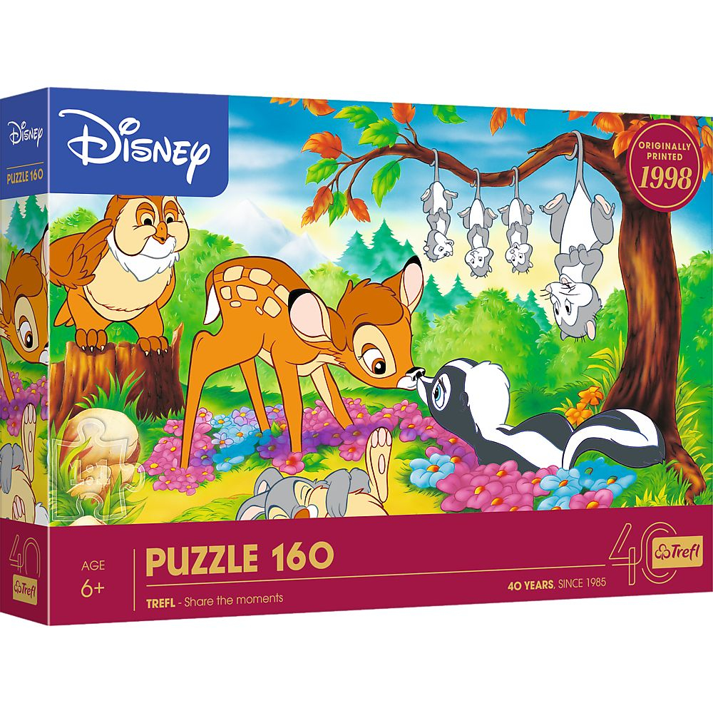 Puzzle Trefl 160 Bambi - Dezvoltare și Distracție