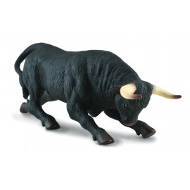 Figurina Taur Negru Collecta, Detalii Reale