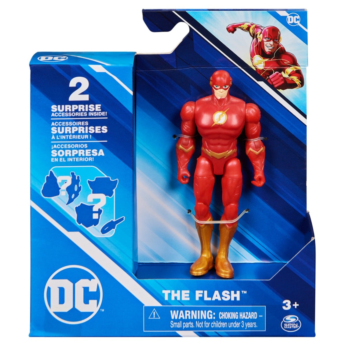 Figurina The Flash DC Universe, 10 cm + Accesorii