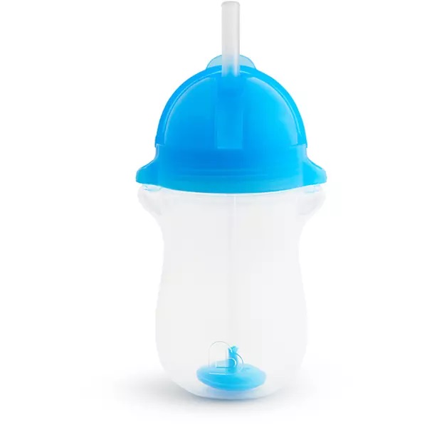 Cana Munchkin Any Angle cu Pai, 296ml, Albastru - imagine 6