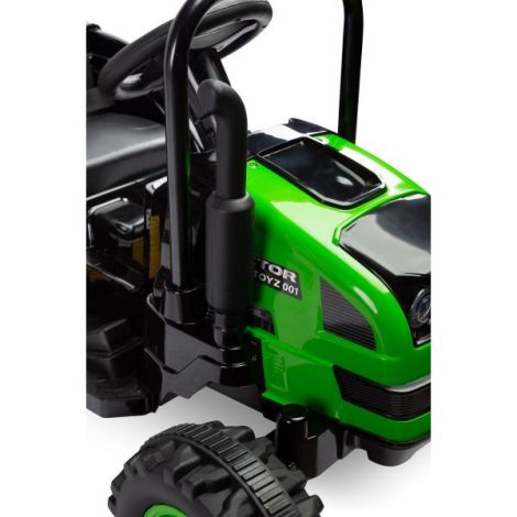 Toyz Hector 12V Tractor cu Remorca si Telecomanda - imagine 13