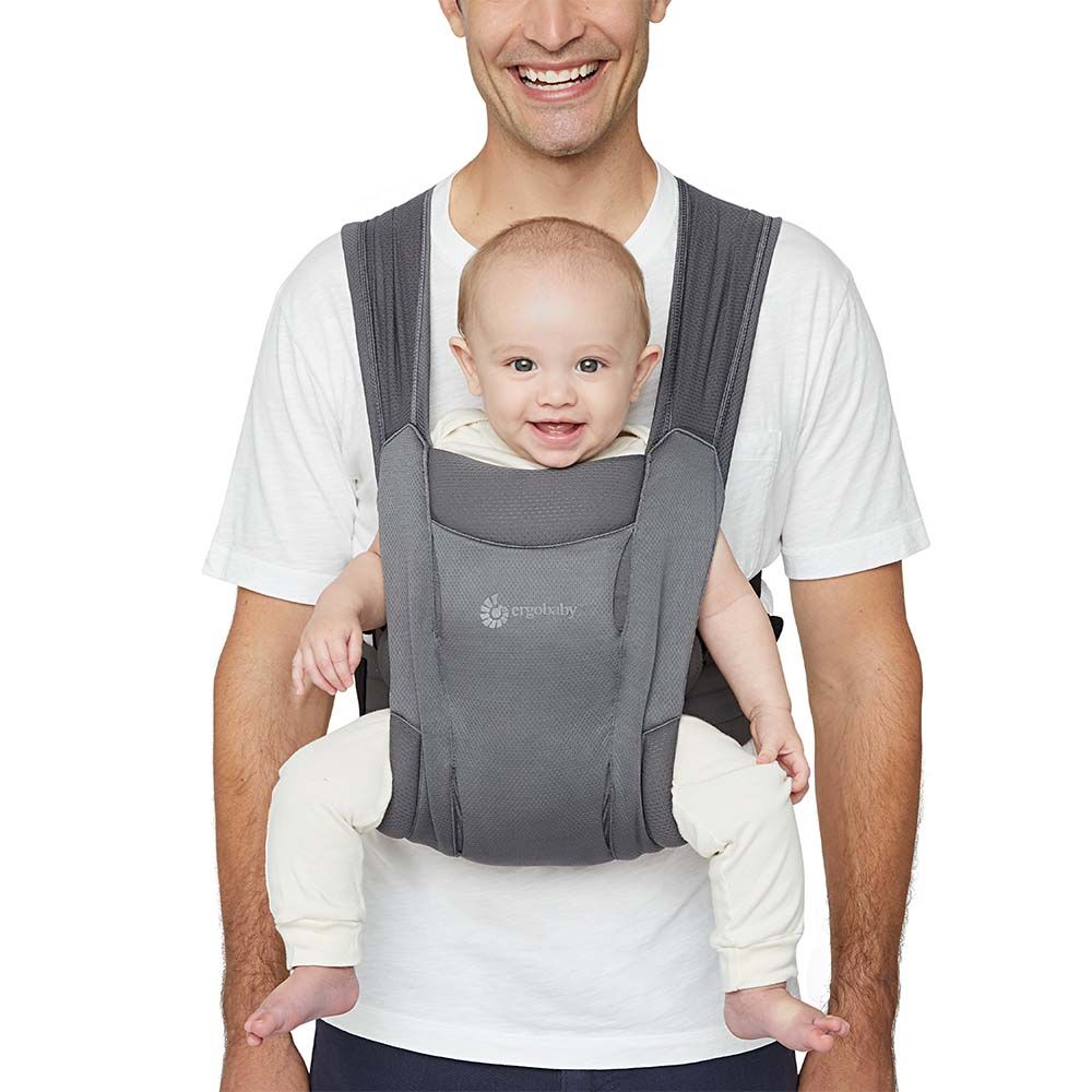 Marsupiu Ergobaby Embrace Air Mesh, Negru - imagine 4