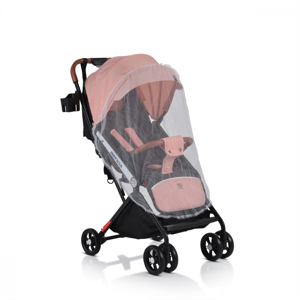 Carucior Sport Moni Genoa Pink, Pliere Compacta - imagine 10