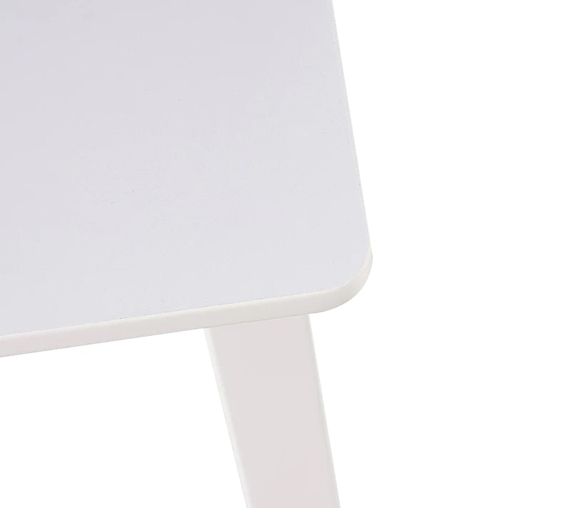 Set masă și 2 scaune Ginger Home White, lemn