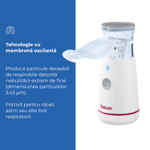 Beurer IH 47 Aparat Aerosoli - Tratament Respirator - imagine 4