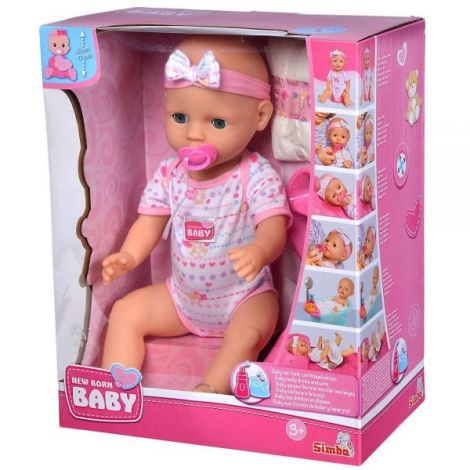 Papusa Simba New Born 43cm cu Accesorii - imagine 9