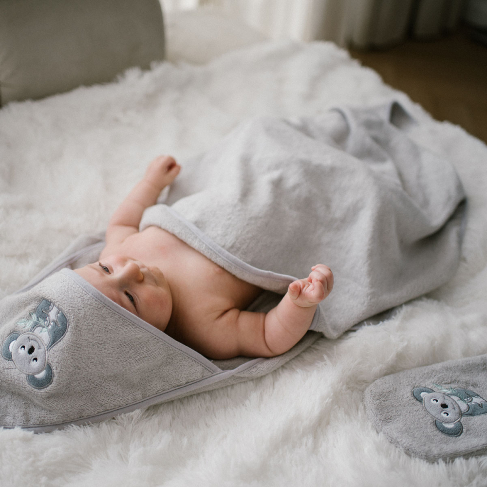 Prosop Bambus Babyono cu Gluga 100x100 cm - imagine 8