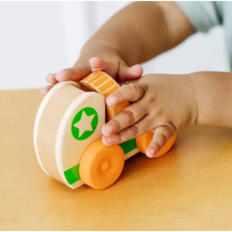Masinuta Melissa & Doug Green Star GO Tots - imagine 3