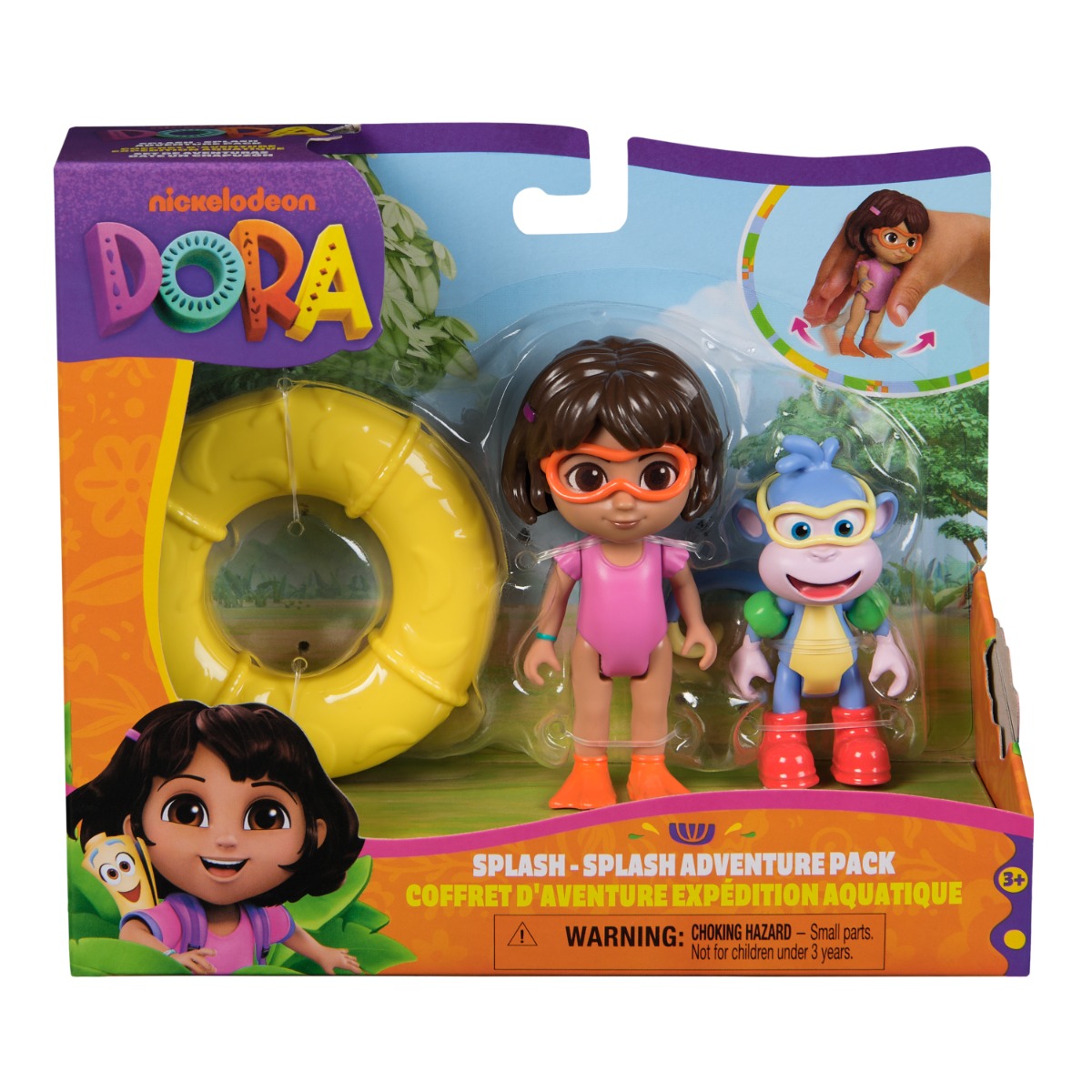Set Figurine Dora Splash Adventure