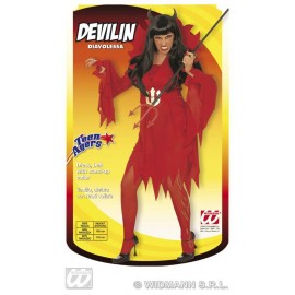 Costum Carnaval Diavolița M Widmann Italia - imagine 3