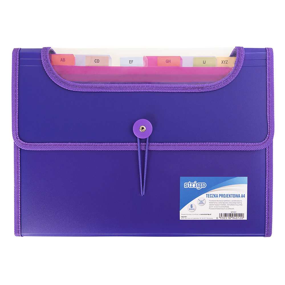 Mapa A4 Extensibila 6 Comp. Strigo Organizare