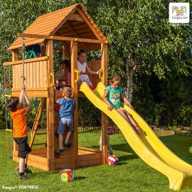 Complex Joaca Fungoo Spider Fortress, Lemn - imagine 2