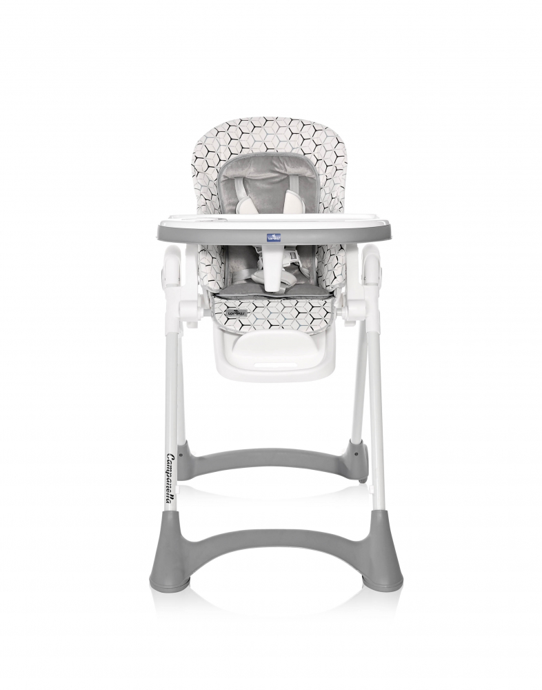 Scaun de masă Lorelli Campanella Grey Net 6-36 luni