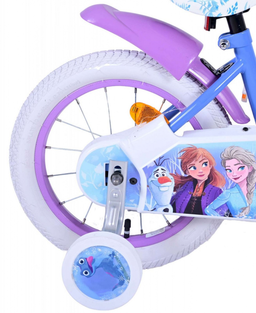 Bicicleta Disney Frozen 14" Eandl, Frână și Ghidon Reglabil - imagine 13
