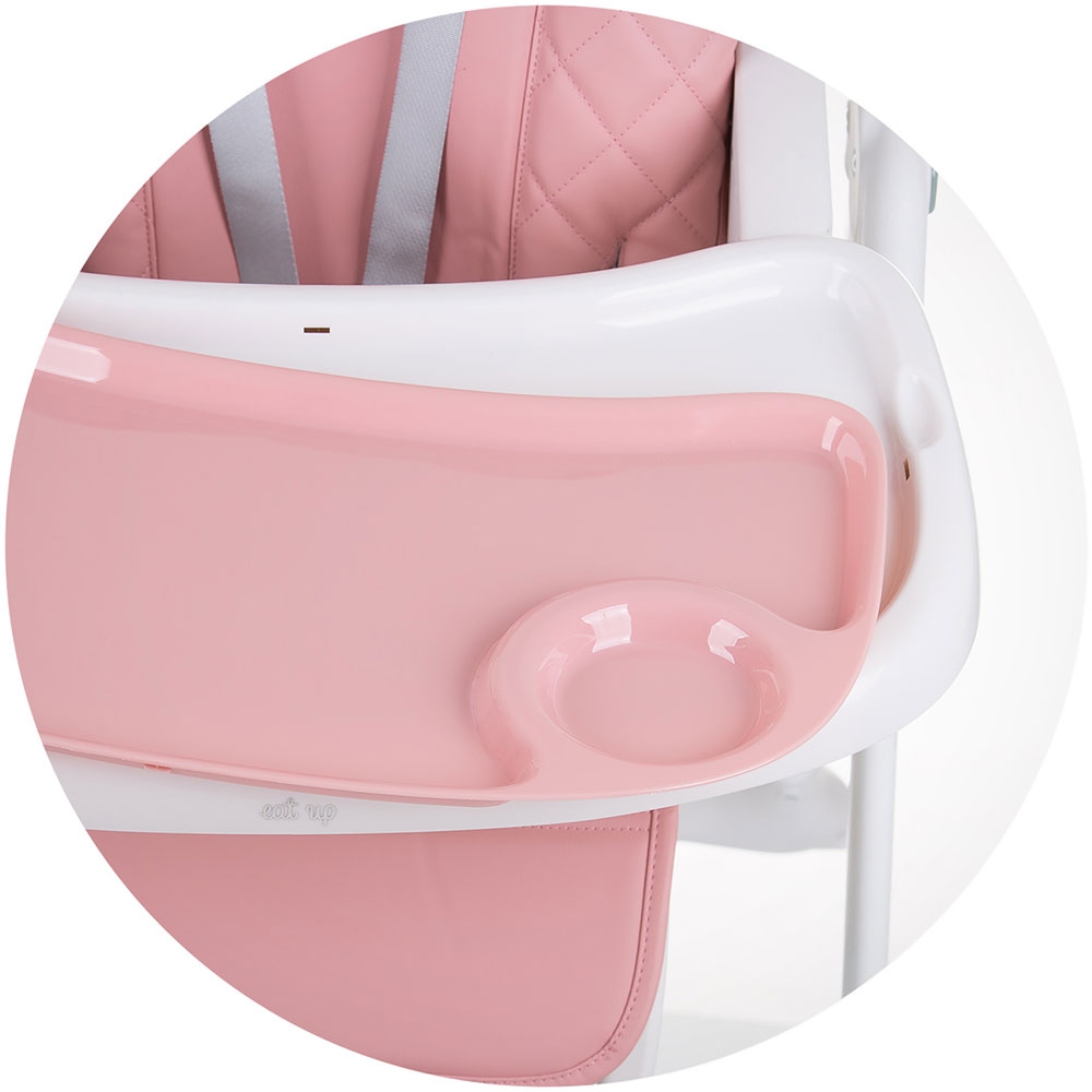 Scaun de masă Chipolino Eat Up Rose Water, Confortabil - imagine 5