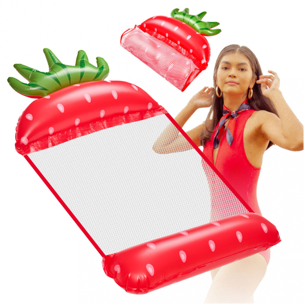 Saltea Capsunica Ikonka | Relaxare la Piscină - imagine 6