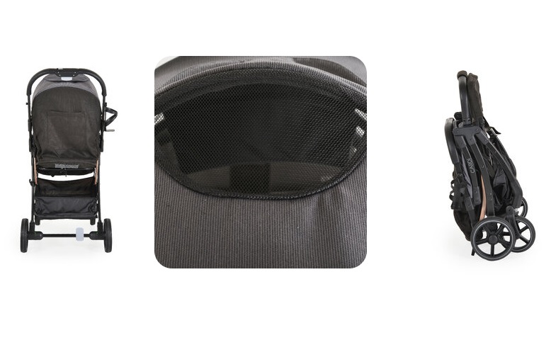 Moni Cardi - Carucior Sport Negru 0-22kg