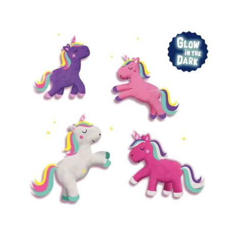 Plastilina Unicorn Fosforescentă Ses Creative - imagine 3