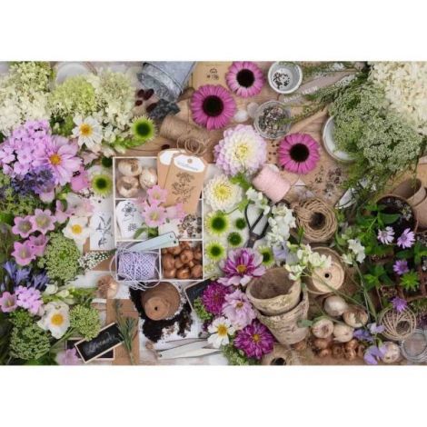 Puzzle Flori 1000 Piese Ravensburger | Relaxare